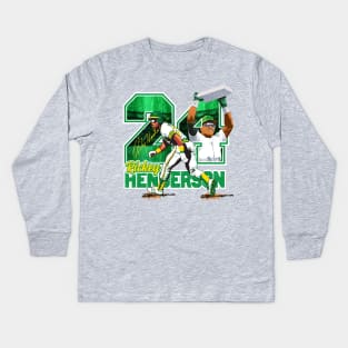 Rickey Henderson Tee T-shirt Kids Long Sleeve T-Shirt